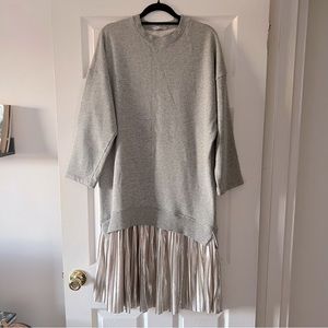 Zara sweatshirt dress